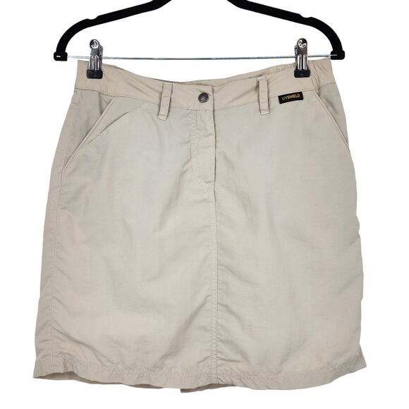 Jack Wolfskin Kalahari Skort Light Women UV Protection Light Sand Size XS - Picture 1 of 6